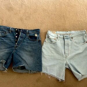 New Levi 501 Jean Shorts from Aritzia